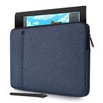 Waterproof Drawing Graphics Tablet Sleeve Protective Case for Huion H610 Pro V2, Wacom Intuos Pro/Wacom Cintiq Pro 13/Wacom One, XP-Pen Deco 01 V2,VEIKK A30 A50(Navy Blue)