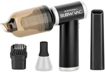 GAMMA+ Blow Vac 2-in-1 Handheld Air Blower and Vacuum USB-C Rechargeable with 4 Attachments