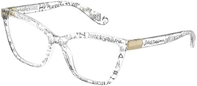 Dolce & Gabbana DG 5076 Transparent Graffiti 55/17/140 women Eyewear Frame