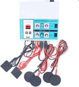Physiogears Transcutaneous Electrical Nerve Stimulation Tens 2 Channel Muscle Stimulator Machine for Physiotherapy Muscle Stimulator Machine