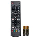 AKB75675304 New Replaced Remote Control for LG Smart TV 55UM69 32LM570BPUA 32LM620BPUA 43LM5700PUA 43UM7300PUA 43LM6300PUB 32LM5620BPUA 55UM6900PUA 49UM7100PUA with Two Batteries