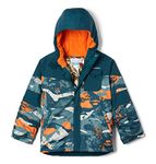 Columbia Boys Mighty Mogul II Insulated Jacket, Night Wave Geoglacial/Night Wave, X-Small US