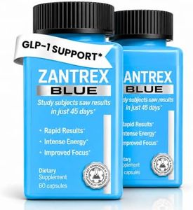 Zantrex Blue Energy & Thermogenesis Boost Energy | Weight Loss Supplement for Appetite Control, Increased Calorie Burn and Supports GLP-1 Levels | 120 Capsules