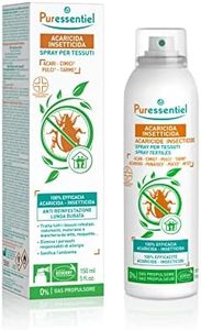 Puressentiel - Spray Acaricida Insetticida Presidio Medico Chirurgico - Per Tessuti - Efficacia Scientificamente Provata - Anti Reinfestazione a lunga durata - 0% gas propulsore - 150 ml, 1