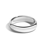 3mm Classic Sterling Silver Plain Wedding Band Ring, Size P 1/2