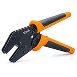 Wirefy Crimping Tool 9" for Quick Change Crimping Dies - High Leverage Wire Crimper - Crimping Pliers - Ratcheting Terminal Crimp Tool - 26-4 AWG