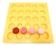 Flexible Molds - Rose (25 Cavity) - Cream Cheese Mint Molds - Candy Melts - Fondant - Caramels - Soft Candy Molds