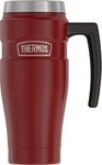 Thermos SK1000MR4 Stainless King Travel Mug, 16 Ounce, Matte Red