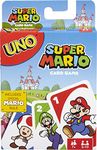 UNO Super Mario Card Game Animated Character Themed Collector Deck 112 Cards with Character Images, Gift for Kids Ages 7 Years Old & Up