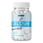 Weider Calcium Gummies – 250mg of calcium per portion – enriched with vitamin and K for efficient calcium absorption – low fat – 100% sugar-free – 100% gluten-free – 36 gummies