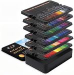 PhantomSky Colouring Pencils Set of 180 Colours with Metal Box, Drawing Kit with Soft Core for Adult Artist Beginner, Sketching and Drawing Art Set with Coloured Pencils for Shading