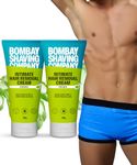Bombay Shaving Company Intimate Hair Removal Cream | Pubic Hair Removal | Painless Hair Removal | For Sensitive Body Areas | Hair Removal Essentials | Body Hair Removal For Men | Pack of 2