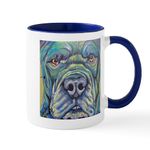 CafePress Cane Corso Rainbow Dog Mugs 11 oz (325 ml) Ceramic Coffee Mug