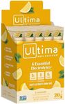 Ultima Replenisher Electrolyte Hydration Powder, Lemonade, 20 Count Stickpacks - Sugar Free, 0 Calories, 0 Carbs - Gluten-Free, Keto, Non-GMO with Magnesium, Potassium, Calcium