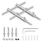 Neewer Camera Lens Openning Repairing Tool Kit Includes: 10-100mm Lens Repair Set with 3 Tips, 6 Screws and 2 Hexagon Wrench for Canon Nikon Sony Olympus DSLR Camera