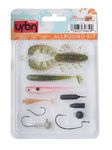 Berkley URBN Allround Kits, Pack of Four Soft Lures and Accessories to Fish Many, Chosen by Berkley's Street Fishing Experts to Catch Perch, Pike, Zander