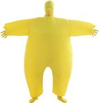 Wild Cheers Inflatable Costume Adult, Inflatable Full Body Costume, Fat Suit Suitable for Party, Halloween, Christmas, Carnival (Yellow)