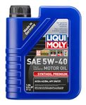 Liqui Moly 2040 Premium 5W-40 Synthetic Motor Oil - 1 Liter Bottle