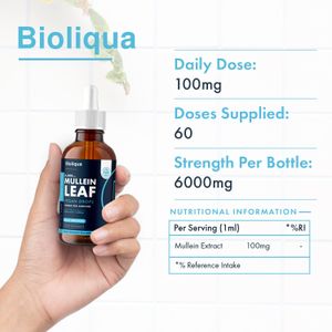 Balance Mullein Leaf Drops 60ml – Herbal Respiratory Support