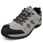 CC-Los Walking Shoes for Men Lightweight Comfortable Hiking Sneakers Grey 10.5-11