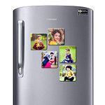 Deep Print Personalized Photo Fridge Magnet (3x3 inch) -Set of 5