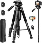 Tripod for Camera, 72" Tall Camera 