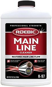 Roebic K-97-Q Laboratories, Ounce K-97 Main Line Cleaner, Exclusive Bacteria Digests Paper, Fats, and Grease in Sewer and Septic Systems, 32 Ounces, 32 Fl Oz (Pack of 1)