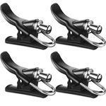 Wettarn 4 Pcs Sea Fishing Casting Trigger Surf Fishing Trigger Aid Surf Fishing Gear for Pole Rod Shore Beach Thumb Finger Accessories, Black