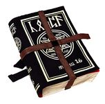 GK-O Anime Cosplay Magic Book Canvas PU Shoulder Bag Cross Body Bags Unisex Backpack, Black, Medium, Traveling