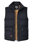 Men's Outerwear Vests Casual Outdoor Hunting Vest Warm Fleece Lined Jacket Sleeveless Coats Fur Vest