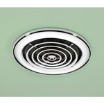 HIB Turbo Chrome Bathroom Inline Extractor Fan