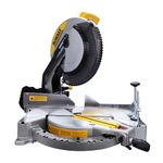 DEWALT DWS715-IN 12" 15Amp Corded Single-Bevel Compound Miter Saw & 60T TCT Blade-1600W,4000 RPM,Used in Hardwood Flooring, Dimensional Lumber, Baseboard, Window & Door Casing, Moldings,Cabinet Work