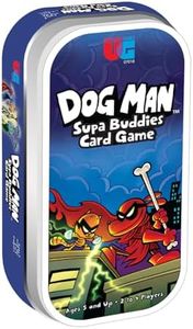 University Games, Dog Man Supa Buddies Card Game, Based on The Dog Man Books Series, for 2 to 4 Players Ages 5 and Up