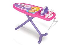 Jamara 460259 – Little Laundry Princess – Role Play Set – Stable tilt Resistant Mechanism, Height of The Ironing Board Optimized for Children, pegs and Coat Hanger for Hanging Clothes