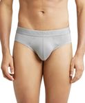 Jockey Men's Cotton Briefs (Pack of 1) (IC24-0105-Bright Light Grey-Large_Bright Light Grey_L)