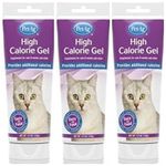 PetAg High Calorie Nutritional Gel Cat Supplement, 3.5-oz Each, 3 Pack