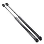 DSWTO Qty(2) C16-02622 Universal 17" 28Lbs/127N Truck Topper Camper Shell Gas Spring Struts Shocks For Cabinet Bench Lid Trash Bin Pickup Cab Canopy Door C1602622