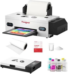 Procolored F13 Panda DTF Printer A3 L1800 Apparel Printer Transfer Printing Machine T-Shirt Direct to Film Printer with White Ink Circulation and Semi-Automatic Cleaning (Printer+Oven+Ink)