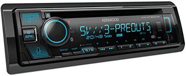 Kenwood KDC-BT960DAB CD Car Radio with DAB+ & Bluetooth Hands-Free Kit (USB, AUX-In, 3 x Pre-Out 5V, Amazon Alexa, Sound Processor, 4 x 50 W, VAR. Lighting, Antenna)