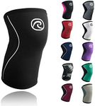 Rehband Rx Knee Support 5mm - Medium - Black - Expand Your Movement + Cross Training Potential - Knee Sleeve for Fitness - Feel Stronger + More Secure - Relieve Strain - 1 Sleeve