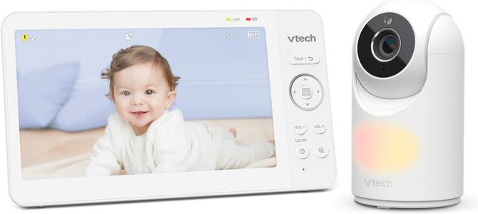 VTech 7-Inch Baby Monitor – Video, Audio, Night Vision