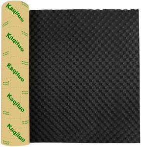 Kaqiluo Self-Adhesive Thickened Sound Insulation Egg Crate Foam 13.99 sqft x 1.77in Thick,,50+kg/m³ ,Fire,Water Resistant ,Thermal Insulation,Cold Proof Acoustic Treatment Foam