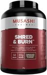 Musashi Chocolate Milkshake Flavour Shred & Burn Protein Powder 2 kg