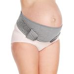 Mamaway Pregnancy Belly Support Band, Ergonomic Maternity Belt, Adjustable Prenatal Cradle Band, Skin-friendly & Breathable Belly Sling, Back Pain Relief & Waist/Abdomen/Pelvic Support