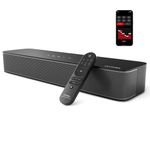 ULTIMEA 2.1ch Sound Bar for TV, Built-in Subwoofer, APP Control, Peak Power 120W, All-in-one PC Soundbar for Game, Bluetooth 5.3 TV Sound Bar Speakers, Opt/AUX/Wall Mount, Solo B30 Pro