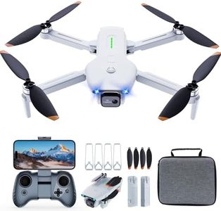 Foldable Drones for Kids and Beginners,Brushless Motor Gesture Control,Stable Altitude Hold, One Key Start, 360° Flip, Waypoints Fly, Gravity Control, 2 Batteries