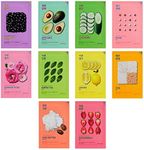 Holika Holika Pure Essence Mask Sheet 20ml Pack of 10, 100% Natural Tencel Sheet, Easy to Open