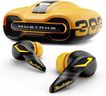 GOBOULT Mustang Torq Wireless in Ear Earbuds with 60H Playtime, App Support, Quad Mic ENC, 45ms Low Latency, 13mm Driver, Breathing LEDs,Touch Controls, Made in India, IPX5, Ear buds Wireless (Yellow)