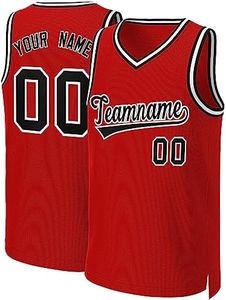 Custom Basketball Jersey Personalized Stitched or Printed Name Number Athletic Sports Shirts for Men/Youth