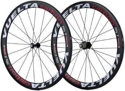 Vuelta Corsa 50A Carbon Clincher Wheel Set (Black)